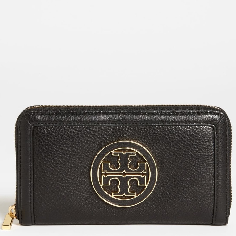 New Tory Burch Amanda Large ZIP Wallet - Picture 1 of 3